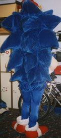 Spiky costume character