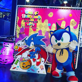Joypolis 2018 Halloween Mascot & Decor