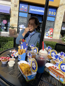 Fast Food Pop Up Cafe Sonic