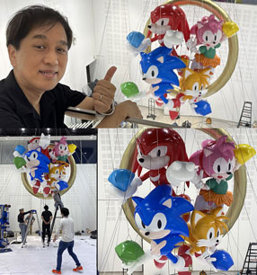Classic Characters Inflatable Display
