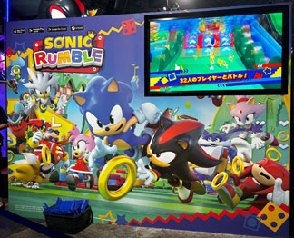 TGS Sonic Rumble Poster Wall 2024
