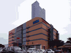Sega logo building photo