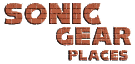 World Sonic the hedgehog places title card