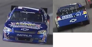 Danica Patrick Sega Sonic Theme Car