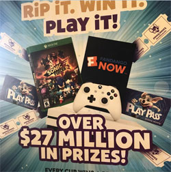 Chuck E Cheese Sonic Forces Prize Win Poster