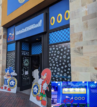 Sonic Pop Up Cafe