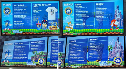 Pop Up Cafe Menu