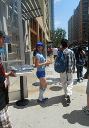 PopUp Arcade Flyers Girl
