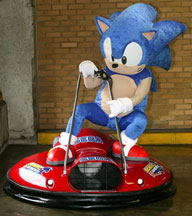 Sonic Riders Hover Chair Mascot