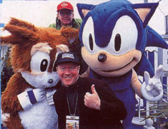 Hairy Tails Costume with Ugly Sonic Suit Races?