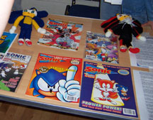 Comics and Fan Plush Display