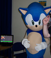 Summer Sonic Mascot Suit Game Station