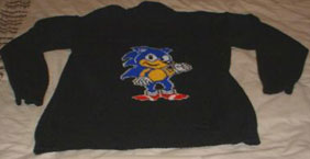 Fan Knitted Shirt