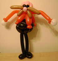Eggman Twisty Balloon Sculpture