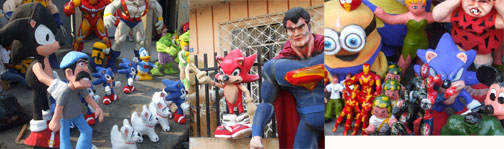 Black new years character red Sonic