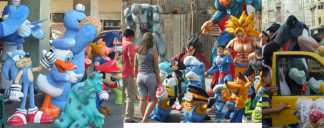 Ecuador Paper Sculptures