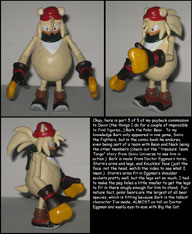 Bark Polarbear Custom Figure