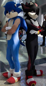 Sonic & Shadow Cosplay