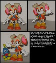 Cream Rabbit Customized Fan Figure