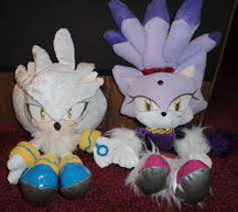 Fan Silver & Blaze Plushes