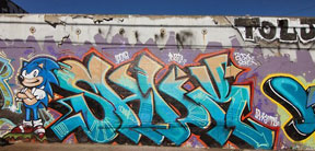 Graffiti Name With Sonic
