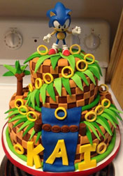 Green Hill Spiral Cake Kai