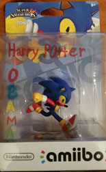 Harry Potter Obama Amiibo Fake Fan Custom