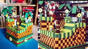 Lego Green Hill Zone Square