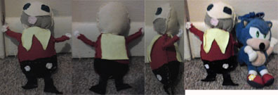 Mini Robotnik Fan Plush