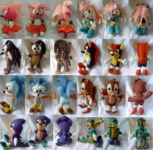 T.Cat Fan Plush Many Characters