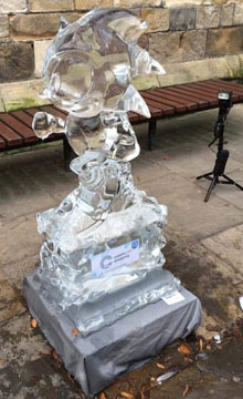 Ice Trail Classic Sonic Sculpture