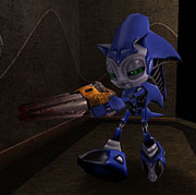 Blue Metal Sonic Skin Model