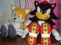 Gosh Walygator Prize Tails & Shadow dolls