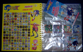 Magnet Sonic X collection album & pack