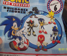 Buildable Figures Gacha Ad Paper