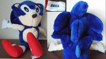 Poorly German Sonic Kooky Plush