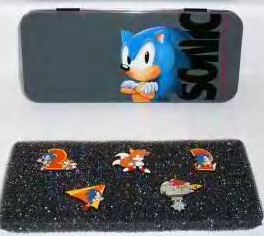 Enamel Metal pins in a box