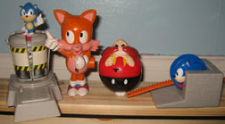 Burger King UK 1993 Sonic Meal Toys