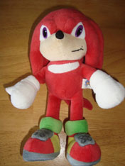 Mystery Knuckles plush