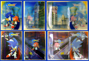 Clear String Folder Sonic X Items