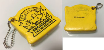 Float Tails Yellow Keychain Floater