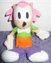 Micro Classic Amy Rose Rosie Keychain Plush