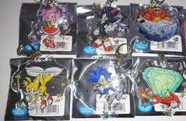 Joypolis 6 Keychain Flat Art Set