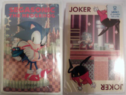 Segasonic Playing Card Deck MIP Photo