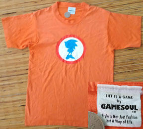 Gamesoul Orange Circle Sonic Tee