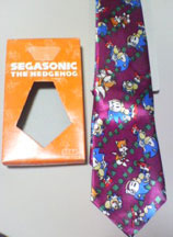 Reddish Purple Look Out Sonic Tie