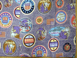 Dark JeansPattern PJs Close Up
