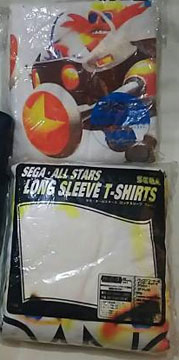 Packaged Sonic Tees