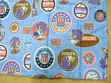 Light Blue PJs disk pattern detail photo