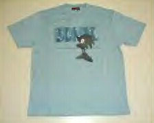 Sonic shillouette blue shirt